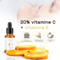 Essentials Premium Vitamin C Serum | 60 ML | 20% C Serum | Met Vitamine E | Gezichtsserum Vrouwen | Vitamine C Serum Gezicht | Vit C Serum | Anti Rimpel | Tegen Pigmentvlekken | 14 Essentials Premium Vitamin C Serum | 60 ML | 20% C Serum | Met Vitamine E | Gezichtsserum Vrouwen | Vitamine C Serum Gezicht | Vit C Serum | Anti Rimpel | Tegen Pigmentvlekken | -Verzorgingsproducten 1200x1200 954