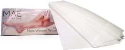 MAE® Wax Strips - Harsstrips - Ontharen - Ontharingsstrips - Nonwoven - Waxstrips - Non Woven - Wax Epilator - Voor Het Doeltreffend Verwijderen Van Ongewenste Haartjes - 100 Stuks 14 MAE® Wax Strips - Harsstrips - Ontharen - Ontharingsstrips - Nonwoven - Waxstrips - Non Woven - Wax Epilator - Voor Het Doeltreffend Verwijderen Van Ongewenste Haartjes - 100 Stuks -Verzorgingsproducten 1200x481