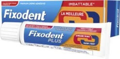 Fixodent Plus - Voordeelverpakking 6x40 G - Kleefpasta -Verzorgingsproducten 1200x591