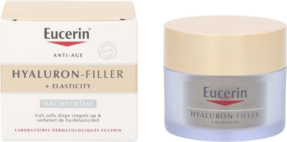 Eucerin Hyaluron-Filler + Elasticity Nachtcrème - 50 Ml 6 Eucerin Hyaluron-Filler + Elasticity Nachtcrème - 50 Ml - Afbeelding 6