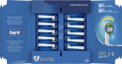 Oral B Oral-B Precision Clean - Met CleanMaximiser-technologie - Opzetborstels -10 Stuks - Brievenbusverpakking -Verzorgingsproducten 1200x631