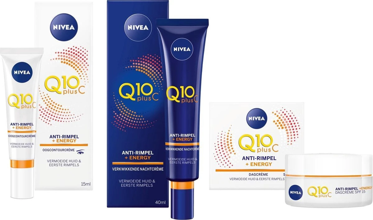 NIVEA Q10plusC Anti-Rimpel +Energy Oogcontourcrème 6 NIVEA Q10plusC Anti-Rimpel +Energy Oogcontourcrème - Afbeelding 6
