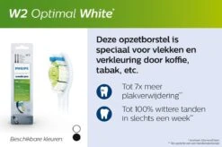 Philips Sonicare W2 Optimal White HX6062/10 - Opzetborstel - 2 Stuks -Verzorgingsproducten 1200x799 14