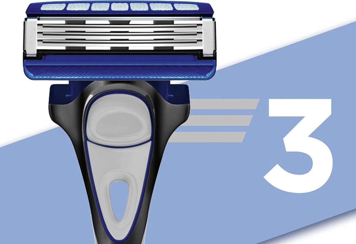 Wilkinson Sword Hydro 3 Scheermesjes Skin Protection 8 Stuks 3 Wilkinson Sword Hydro 3 Scheermesjes Skin Protection 8 Stuks - Afbeelding 3