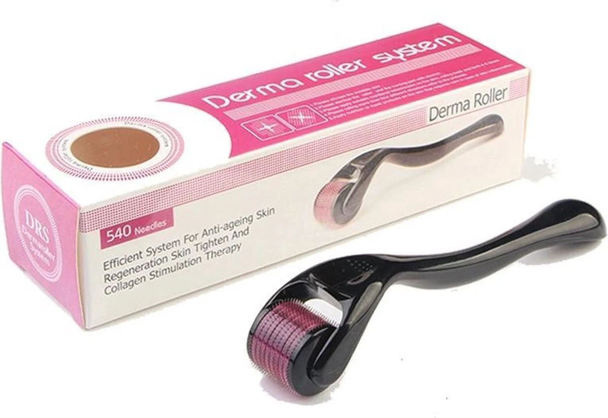 Merkloos Dermaroller 540 - 2.0mm - Huidverzorging - Dermaroller - 2 MM Extra Large - 2 Merkloos Dermaroller 540 - 2.0mm - Huidverzorging - Dermaroller - 2 MM Extra Large - - Afbeelding 2
