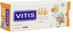 Vitis Kids - Tandpasta & Gel - 2+ Jaar - 50ml - Kersen Smaak -Verzorgingsproducten 1200x849 2