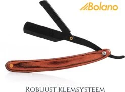 Bolano® Premium Shavette Open Scheermes Brown Wood + 50 Single Edge Scheermesjes - Klassiek Barbiersmes Straight Razor Voor Mannen - Cut Throat Razor Nekmes - Klassiek Klap Scheermes - Safety Razor Feather Mes -Verzorgingsproducten 1200x890 1