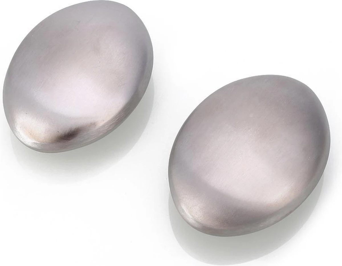 Merkloos Set Van 2! | Roestvrijstalen Zeep | RVS Zeep | Sterke Geuren Uit Je Hand Verwijderen | Ontsmettende Zeep | Geur Remover 1 Merkloos Set Van 2! | Roestvrijstalen Zeep | RVS Zeep | Sterke Geuren Uit Je Hand Verwijderen | Ontsmettende Zeep | Geur Remover