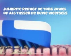 JuliBrite® Tong Gel (50ML) & Tongschraper - Reinigt Witte Tong Aanslag - Tegen Slechte Adem - Met Zink & CPC - Tongreiniger Set - Halitose & Beslagen Tong -Verzorgingsproducten 1200x959 5