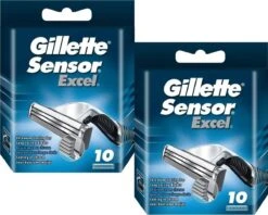 Gillette® Gillette Sensor Excel Scheermesjes - 20 Stuks