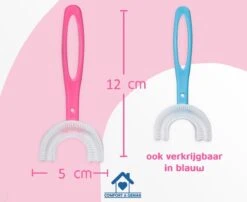 Tandenborstel Voor Kinderen - Eenvoudig, Hygiënisch En De Oplossing Voor Tandenpoetsen Bij Kinderen - BPA Vrij - ROZE - 2 Tot 6 Jaar -Verzorgingsproducten 1200x981 5