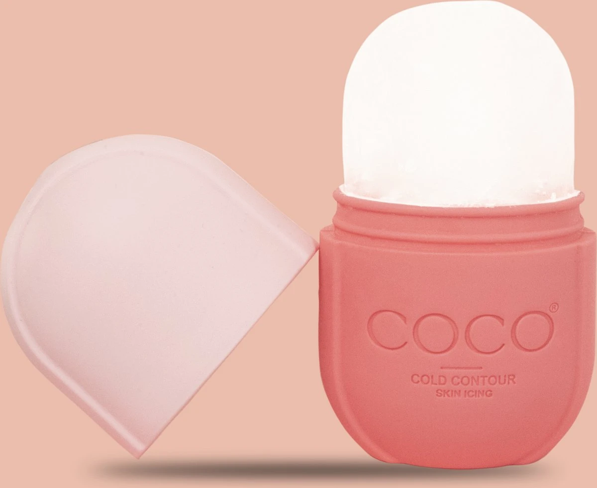 COLDCONTOUR - Skin Ice Roller Gezicht- Facial Icing- Roze - Aftersun- Cadeautip - Anti Rimpel- Ice Globes - Ijs Gezicht - Gezichtsmassage Roller - Huidverjongingsapparaat - Anti Aging- Cadeau 1 COLDCONTOUR - Skin Ice Roller Gezicht- Facial Icing- Roze - Aftersun- Cadeautip - Anti Rimpel- Ice Globes - Ijs Gezicht - Gezichtsmassage Roller - Huidverjongingsapparaat - Anti Aging- Cadeau