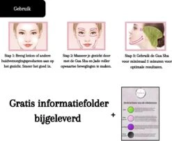 Demiracle® Pure Jade Gua Sha – Schraper - Massagehulpmiddel – Gezichtsmassage – Massage – Jade Roller - Face Roller – Ontspanning -Verzorgingsproducten 1200x983 6