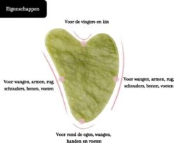 Demiracle® Pure Jade Gua Sha – Schraper - Massagehulpmiddel – Gezichtsmassage – Massage – Jade Roller - Face Roller – Ontspanning -Verzorgingsproducten 1200x990 3