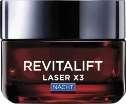 L’Oréal Paris Skin Expert Revitalift Laser X3 Nachtcrème - Anti-rimpel - 50 Ml