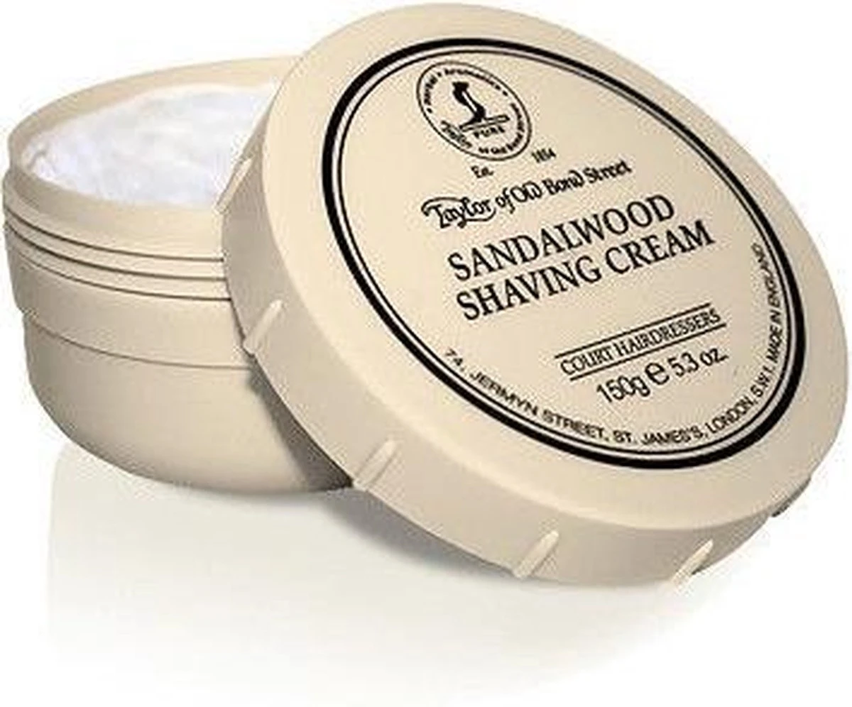 Taylor Of Old Bond Street Sandalwood Shaving Cream 150 Gr. 6 Taylor Of Old Bond Street Sandalwood Shaving Cream 150 Gr. - Afbeelding 6