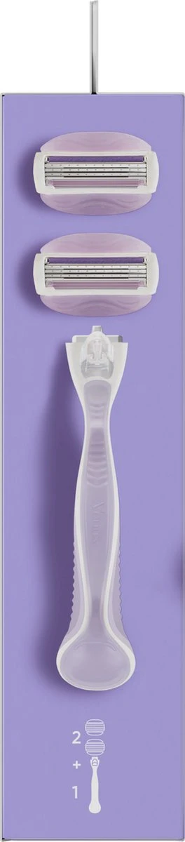 Gillette Venus Comfortglide Breeze - 1 Handvat - 2 Scheermesjes 2 Gillette Venus Comfortglide Breeze - 1 Handvat - 2 Scheermesjes - Afbeelding 2