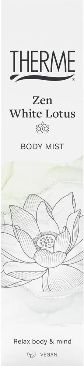 Therme Body Mist Zen White Lotus 60 Ml 3 Therme Body Mist Zen White Lotus 60 Ml - Afbeelding 3