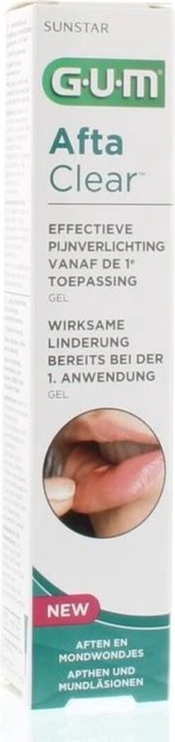 GUM® GUM AftaClear Mondgel 10 Ml -Verzorgingsproducten 283x1200