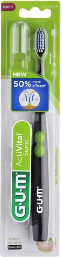 GUM® Gum Elektrische Tandenborstel Activital Sonic -Verzorgingsproducten 290x1200