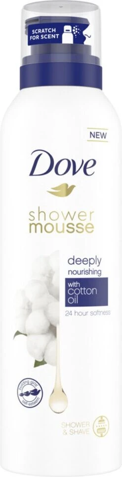 Dove Deeply Nourishing Doucheschuim - 6 X 200ml - Voordeelverpakking -Verzorgingsproducten 308x1200