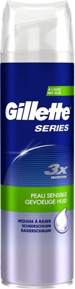 Gillette® Gillette Scheerschuim Mannen Voor Gevoelige Huid - 6x250ml Voordeelverpakking 16 Gillette® Gillette Scheerschuim Mannen Voor Gevoelige Huid - 6x250ml Voordeelverpakking -Verzorgingsproducten 312x1200 4