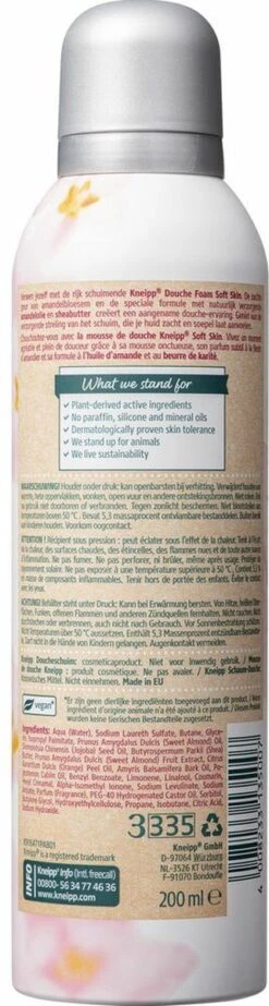 Kneipp Soft Skin - Douche Foam -Verzorgingsproducten 321x1200
