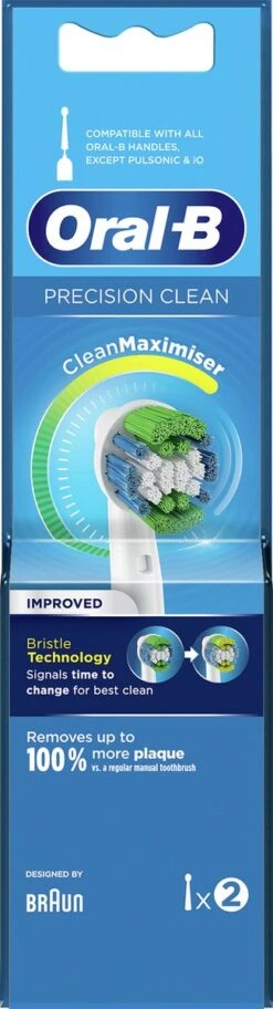 Oral B Oral-B Precision Clean - Met CleanMaximiser-technologie - Opzetborstels - 2 Stuks -Verzorgingsproducten 325x1200 4