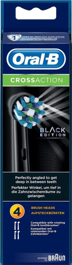 Oral B Oral-B CrossAction Zwart Opzetborstels - 4 Stuks -Verzorgingsproducten 326x1200 5