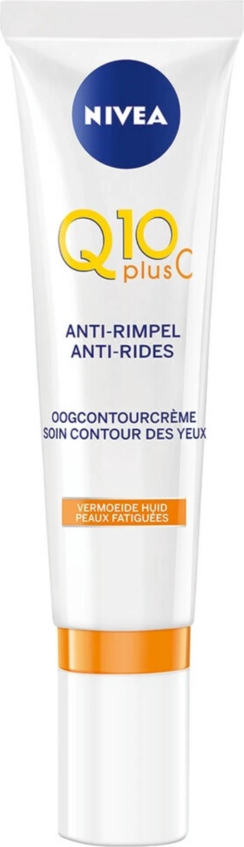 NIVEA Q10plusC Anti-Rimpel +Energy Oogcontourcrème 2 NIVEA Q10plusC Anti-Rimpel +Energy Oogcontourcrème - Afbeelding 2