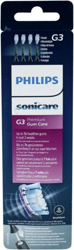 Philips Sonicare G3 Premium Gum Care HX9054/33 - Opzetborstel - 4 Stuks -Verzorgingsproducten 358x1200 3