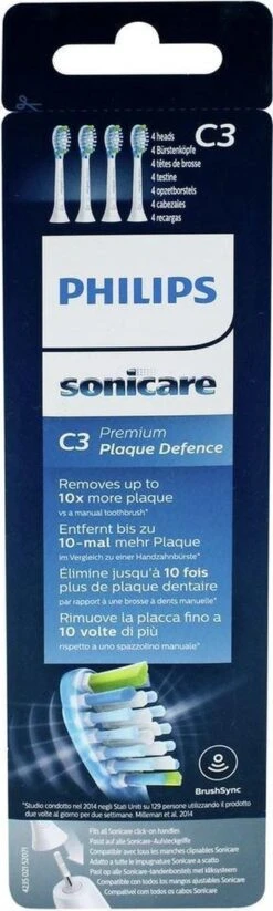 Philips Sonicare C3 Premium Plaque Defense HX9044/17 - Opzetborstel - 4 Stuks -Verzorgingsproducten 360x1200 7