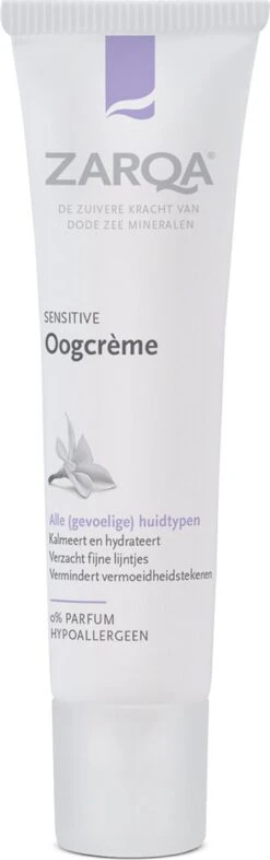Zarqa Oogcreme Sensitive 15 Ml -Verzorgingsproducten 377x1200