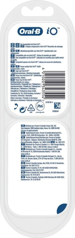 Oral B Oral-B IO Gentle Care Opzetborstels Wit 4 Stuks -Verzorgingsproducten 378x1200 7
