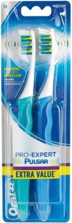 Oral B Oral-B Pro-Expert Pulsar 35M - 2 Tandenborstels - Handtandenborstel -Verzorgingsproducten 389x1200 2