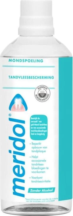 Meridol Mondwater Tandvlees - 2 X 400 Ml - Voordeelverpakking