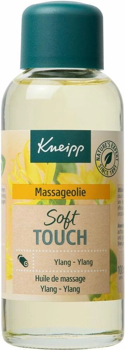 Kneipp Soft Touch - Massageolie - Ylang-Ylang 3 Kneipp Soft Touch - Massageolie - Ylang-Ylang - Afbeelding 3