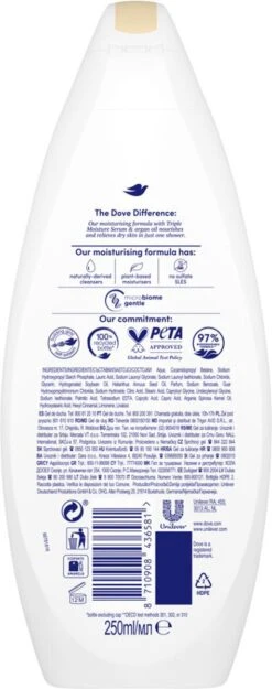 Dove Nourishing Care Douchegel - 6 X 250 Ml - Voordeelverpakking -Verzorgingsproducten 474x1200 1