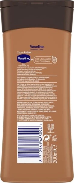 Vaseline® Vaseline Cocoa Radiant Intensive Care Bodylotion - 200 Ml -Verzorgingsproducten 490x1200 1