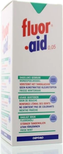 Fluor Aid 0.05 Mondwater - 500 Ml -Verzorgingsproducten 496x1200 2