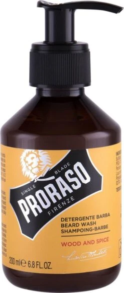 Proraso Beard Wash Wood And Spice 200ml -Verzorgingsproducten 509x1200
