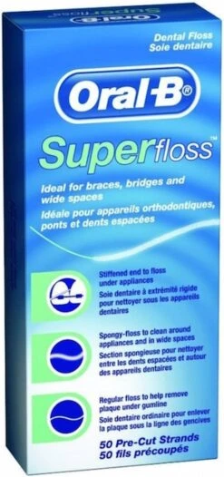 Oral B Oral-B Superfloss - 50 Stuks - Flosdraad 16 Oral B Oral-B Superfloss - 50 Stuks - Flosdraad -Verzorgingsproducten 564x1200 1