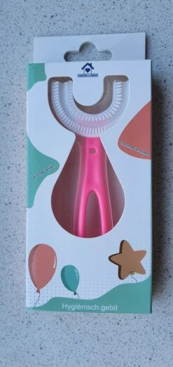 Tandenborstel Voor Kinderen - Eenvoudig, Hygiënisch En De Oplossing Voor Tandenpoetsen Bij Kinderen - BPA Vrij - ROZE - 2 Tot 6 Jaar -Verzorgingsproducten 567x1200 3