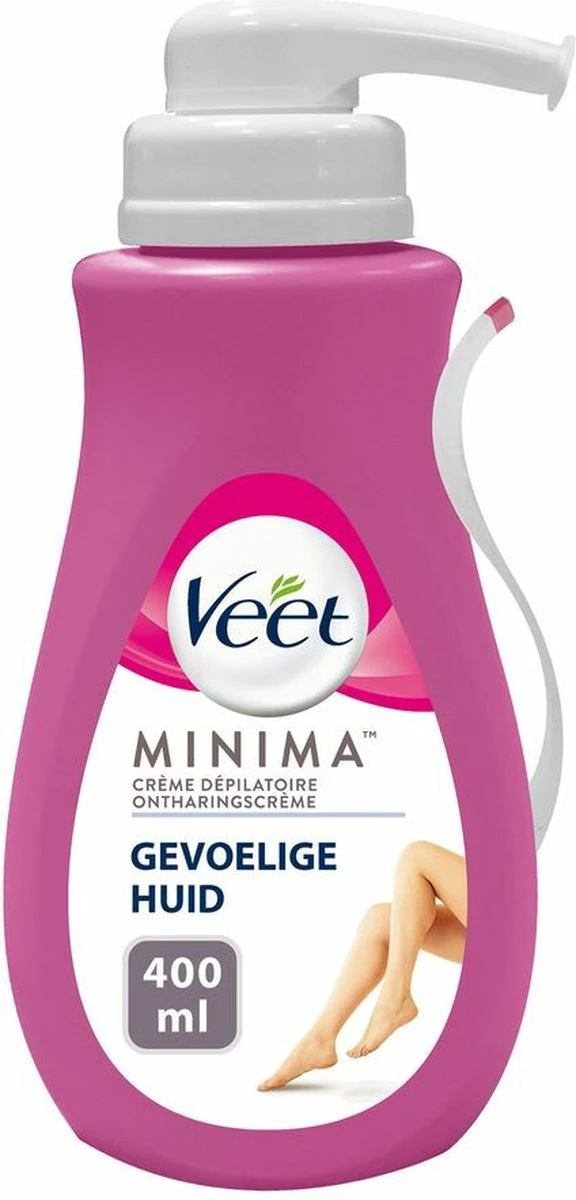 Veet - Minima Ontharingscrème - Gevoelige Huid - 400 Ml 1 Veet - Minima Ontharingscrème - Gevoelige Huid - 400 Ml