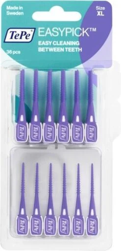 Tepe EasyPick Paars Maat XL – 36 Stuks -Verzorgingsproducten 582x1200 3