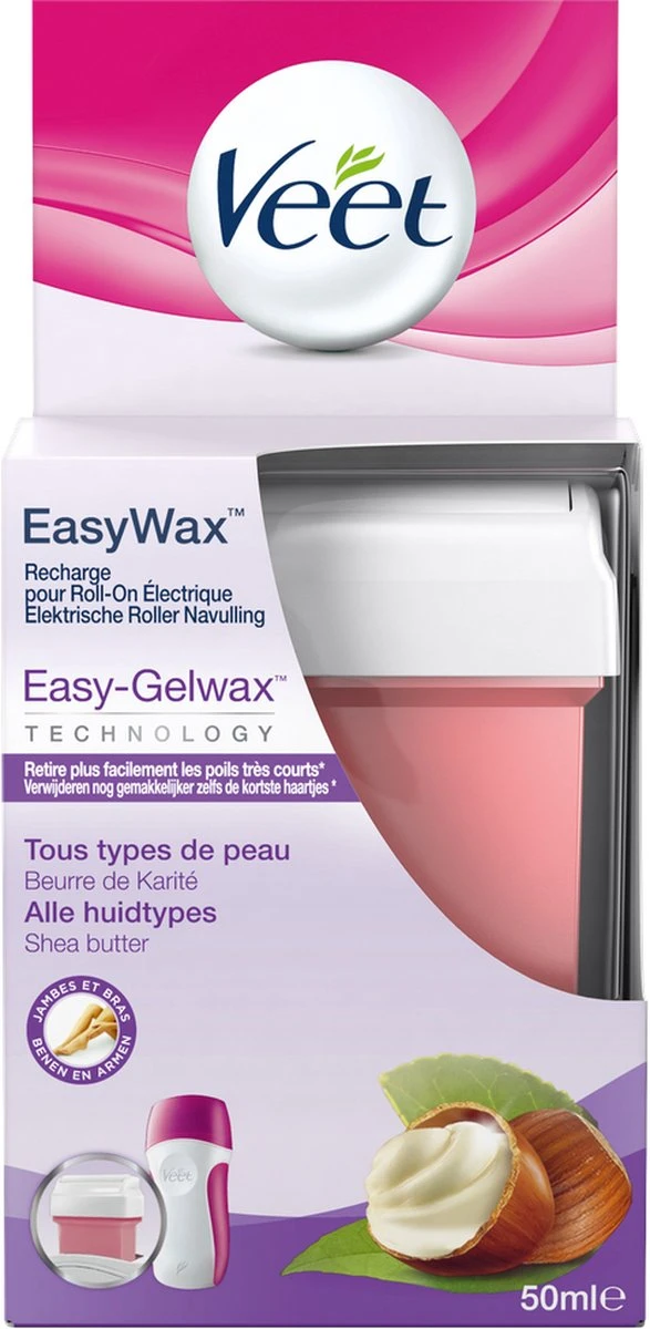 Veet - Navulling Ontharingsapparaat - Easy Wax - Ontharings Wax - 50 Ml 7 Veet - Navulling Ontharingsapparaat - Easy Wax - Ontharings Wax - 50 Ml - Afbeelding 7