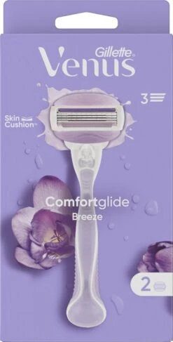 Gillette Venus Comfortglide Breeze - 1 Handvat - 2 Scheermesjes 16 Gillette Venus Comfortglide Breeze - 1 Handvat - 2 Scheermesjes -Verzorgingsproducten 609x1200 1
