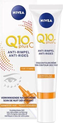 NIVEA Q10plusC Anti-Rimpel +Energy Oogcontourcrème 10 NIVEA Q10plusC Anti-Rimpel +Energy Oogcontourcrème -Verzorgingsproducten 617x1200