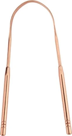 OrganiBrush 100% Koper Tongschraper / Tongreiniger - Antibacterieel - 1 Stuk