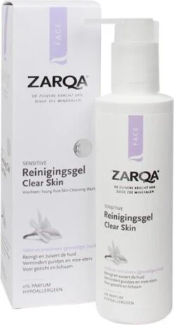 Zarqa Reinigingsgel Clear Skin 200 Ml -Verzorgingsproducten 641x1200